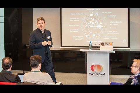 Mastercard's head of innovation Garry Lyons